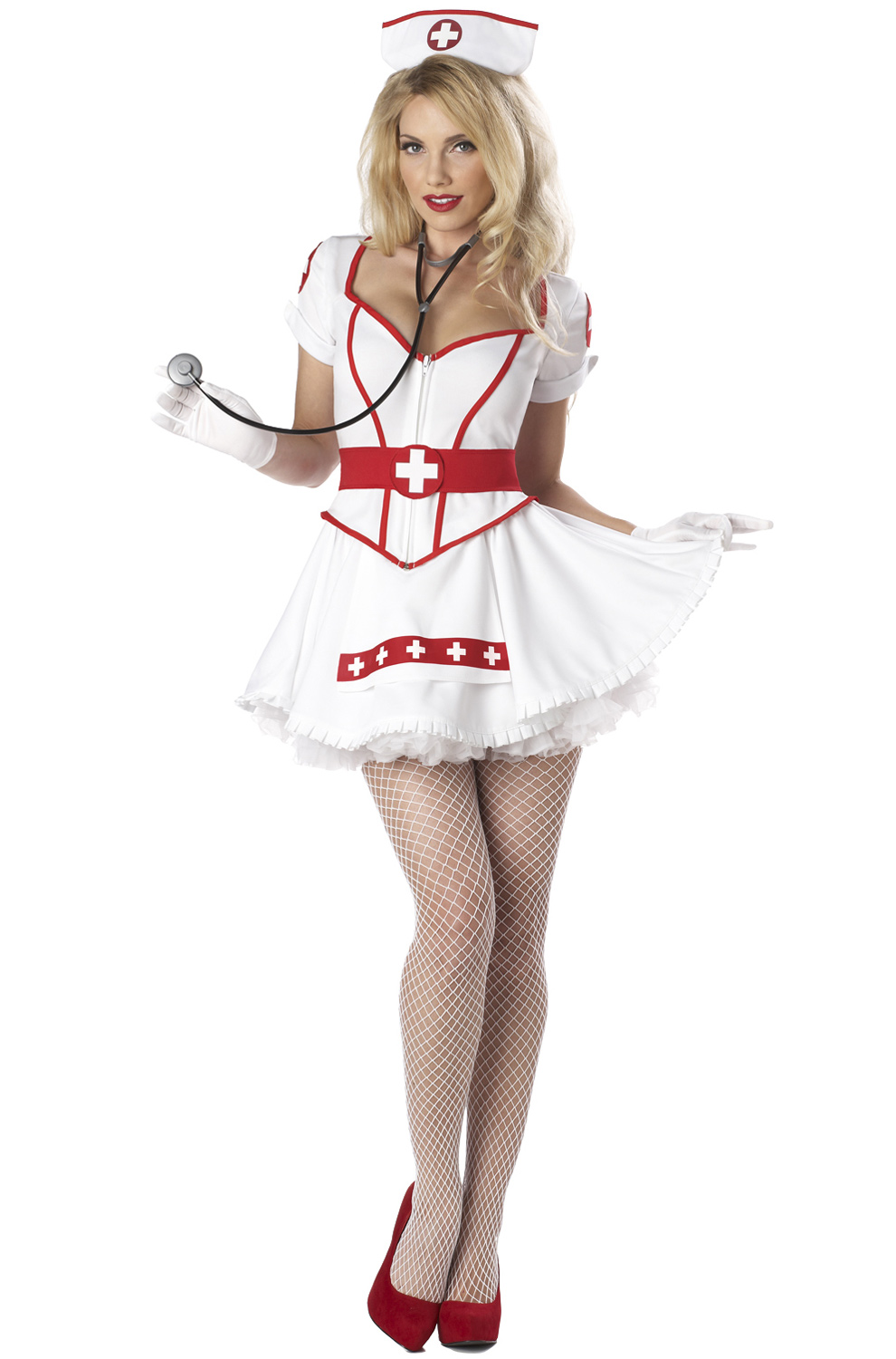 Sexy Head Nurse Costume Plus Size