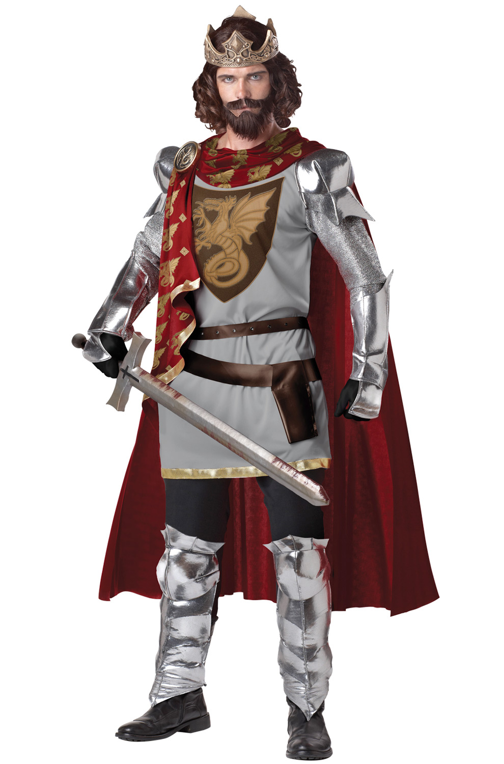 King Arthur Adult Costume.