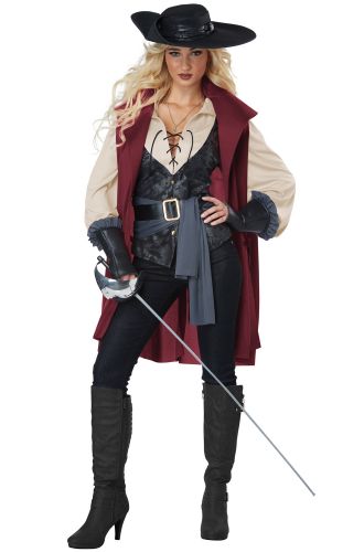 Lady Musketeer Adult Costume