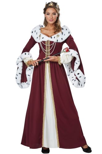 Royal Storybook Queen Adult Costume