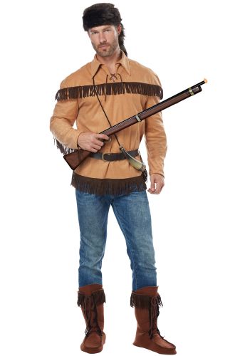 Frontier Man/Davy Crockett Adult Costume
