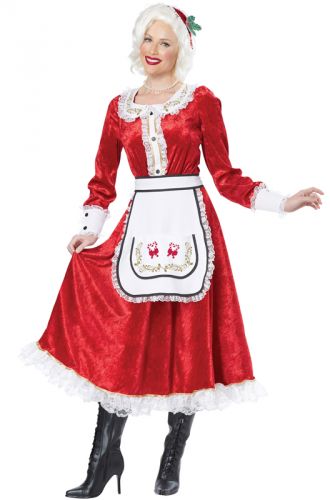 Classic Mrs. Claus Adult Costume