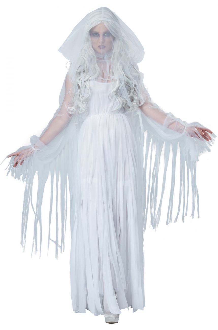 Halloween Haunting Beauty Vengeful Spirit Ghosts Costume Adult Women Plus Size 