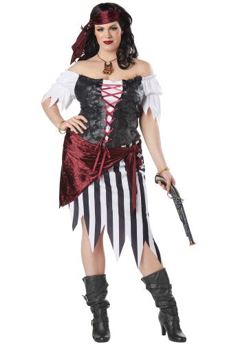Pirate Beauty Plus Size Adult Costume