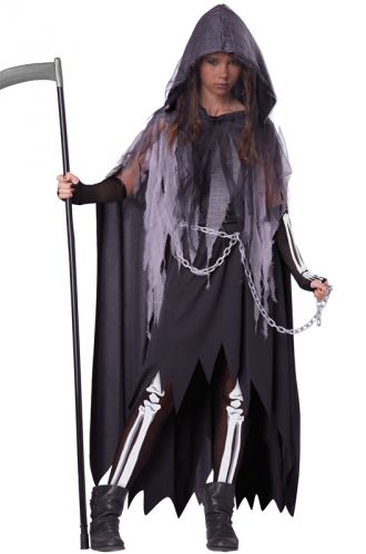 Miss Reaper Tween Costume