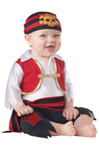 Pee Wee Pirate Infant Costume