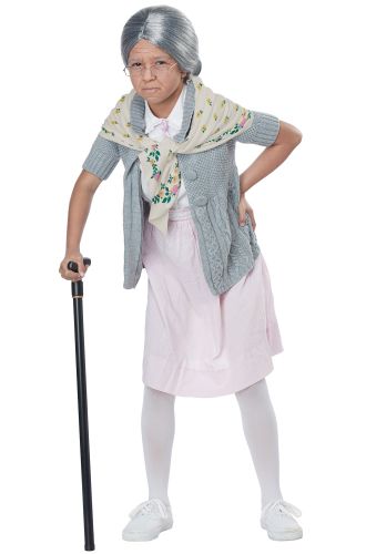 Grandma Bubushka Child Costume Kit
