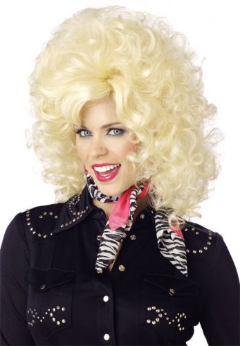 Country Western Diva Costume Wig - Blonde