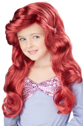 Little Mermaid Costume Wig