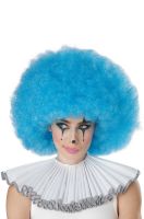 Jumbo Afro Adult Wig (Blue)