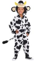 Zipster Cow Toddler Costume
