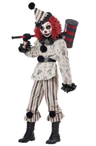 Creeper Clown Child Costume