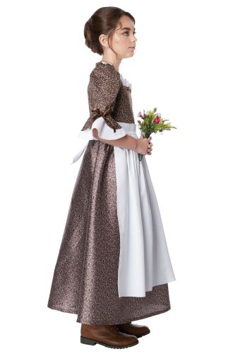 American Colonial Dress Child Costume
