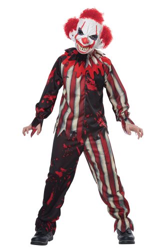 Killer Carnival Clown Child Costume