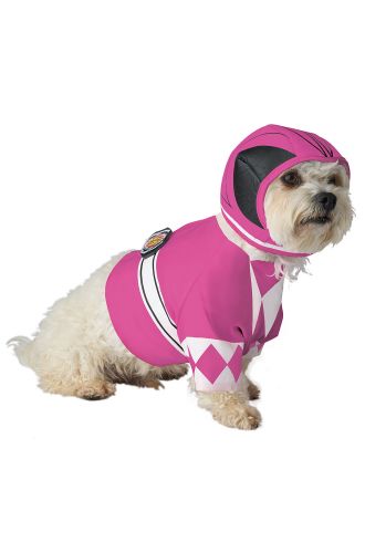 Pink Power Ranger Pet Costume