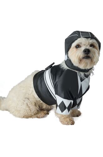Black Power Ranger Pet Costume