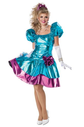80s Party Dress Adult Costume