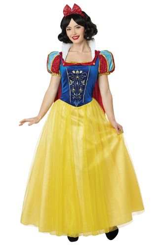 Snow White Deluxe Ball Gown Adult Costume