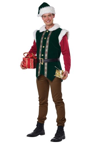 Christmas Elf Set Adult Costume
