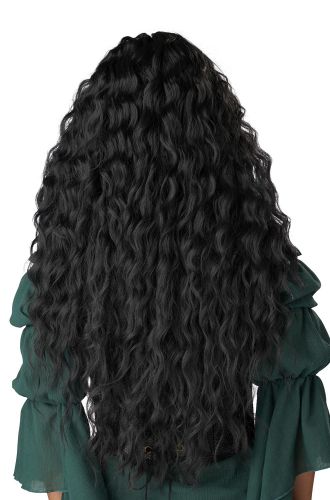 Renaissance Maiden Adult Wig (Black)