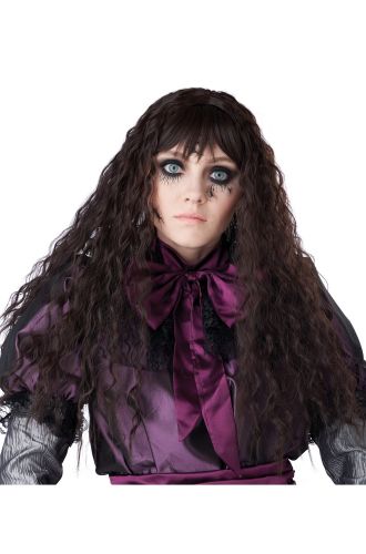 Creepy Doll Wig (Brunette)