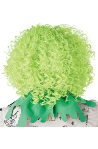 Corkscrew Clown Curls Wig (Green)