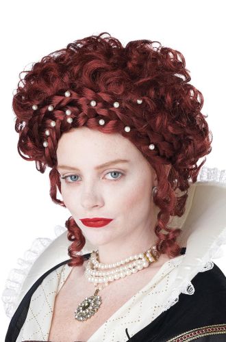 Elizabethan Lady Adult Wig
