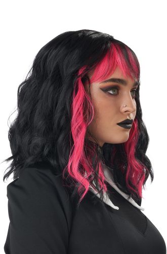 Cute N Crafty Adult Wig (Hot Pink)