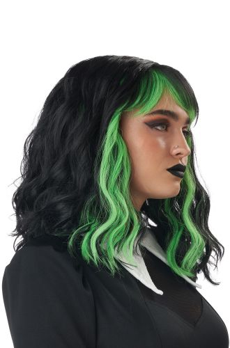 Cute N Crafty Adult Wig (Electric Green)