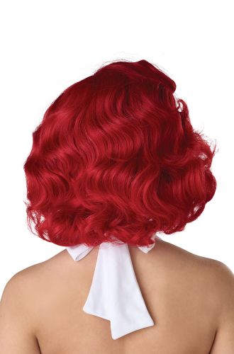 Hollywood Glamour Adult Wig (Red)