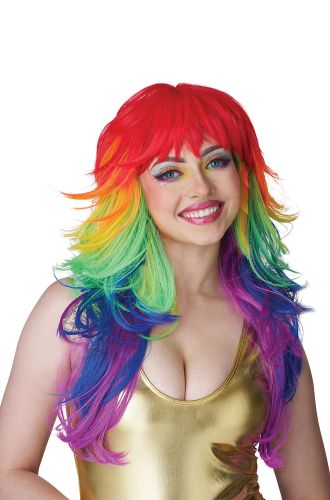 Rainbow Tresses Wig