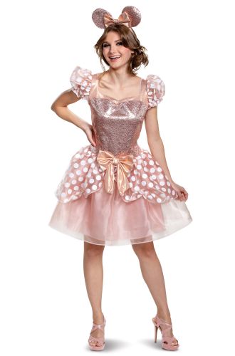 Rose Gold Minnie Deluxe Adult Costume