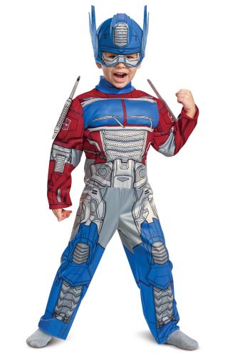 Optimus Eg Muscle Toddler Costume