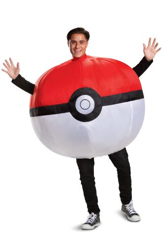 Poke Ball Inflatable Adult Costume