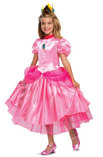2020 Princess Peach Deluxe Child Costume
