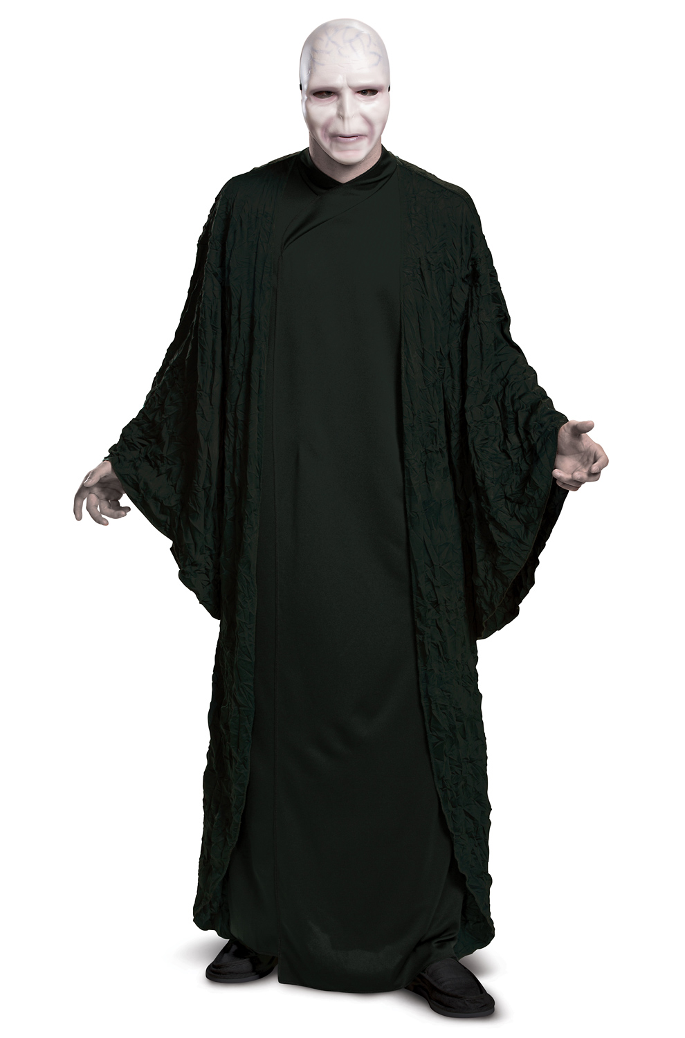 Lord Voldemort Cosplay Costume Black Kimono Robe Custom Made.