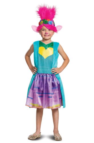 Poppy Rainbow Deluxe Child Costume