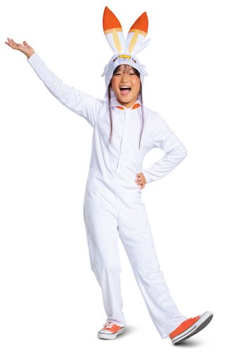 Scorbunny Hooded Jumpsuit Classic Child Costume