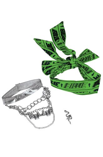 Billie Eilish Headband and Jewelry Adult Accessory Kit