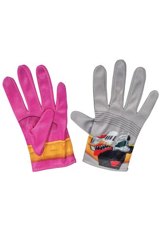 Pink Ranger Dino Fury Child Gloves
