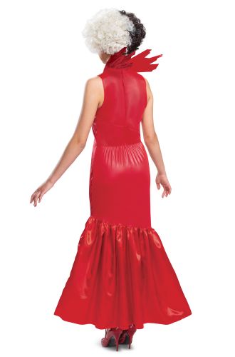 Cruella Live Action Red Dress Classic Adult Costume
