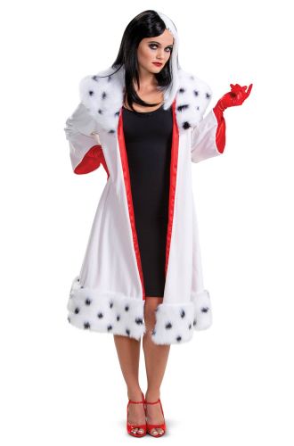 Cruella Jacket Deluxe Adult Costume