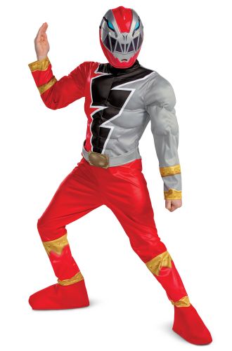 Red Ranger Dino Fury Deluxe Toddler/Child Costume