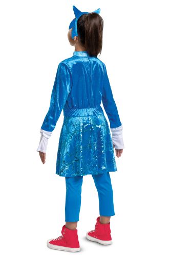 Sonic Movie Girl Child Costume