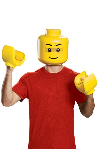 LEGO Iconic Mask & Hands Adult Costume Kit