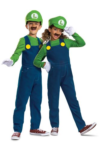 Luigi Elevated Child Costume