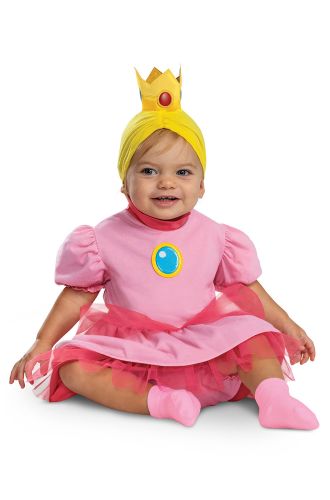 Princess Peach Posh Infant Costume