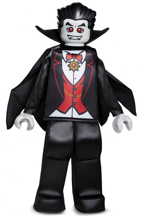 Details about   Kids Boys LEGO Prestige Vampire Halloween Costume Tunic Pants Hands Mask Cape 