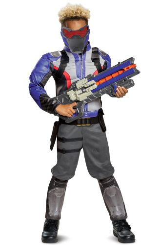 Soldier 76 Classic Muscle Child Costume