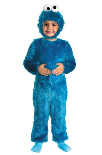 Sesame Street Cookie Monster Comfy Fur Toddler/Child Costume